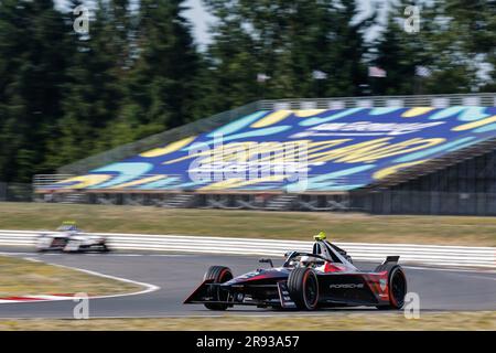 13 DA COSTA Antonio Felix (prt), TAG HAUER Porsche Formula E Team, Porsche 99X Electric, action pendant le Southwire Portland ePrix 2023, 9th rencontre du Championnat du monde ABB FIA Formula E 2022-23, sur le circuit international de Portland de 22 juin à 24, 2023 à Portland, États-Unis d'Amérique Banque D'Images