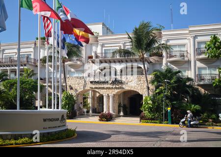 Wyndham Altra Resort Hotel Playa del Carmen Yucatan Mexique Banque D'Images