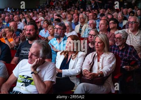 Dundee, Royaume-Uni. 24th juin 2023. Ash Regan assiste avec les membres du SNP à travers le pays. Les membres du SNP se rencontrent et discutent de la stratégie d'indépendance lors d'une convention du SNP au Caird Hall de Dundee. Crédit: Euan Cherry/Alay Live News Banque D'Images