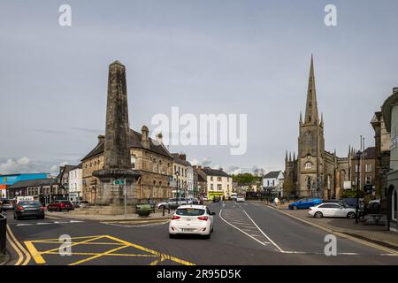 Centre ville de Monaghan, Irlande. Banque D'Images