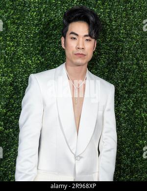 Eugene Lee Yang assiste à une projection spéciale de Nimona de Netflix à New York à AMC Lincoln Square sur 24 juin 2023 Banque D'Images