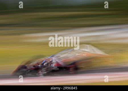 Portland, États-Unis. 24th juin 2023. 94 WEHRLEIN Pascal (ger), TAG HAUER Porsche Formula E Team, Porsche 99X Electric, action lors de l'ePrix de Portland 2023 de Southwire, réunion 9th du Championnat du monde de Formule E de la FIA ABB 2022-23, sur le circuit international de Portland de 22 juin à 24, 2023 à Portland, Etats-Unis d'Amérique - photo Julien Delfosse/DPPI crédit: DPPI Media/Alay Live News Banque D'Images