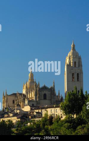 Cathédrale de Ségovie, Castille-Leon, Espagne Banque D'Images