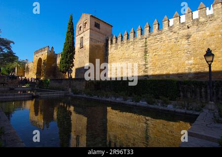 Porte Almodovar, Cordoue, Andalousie, Espagne Banque D'Images