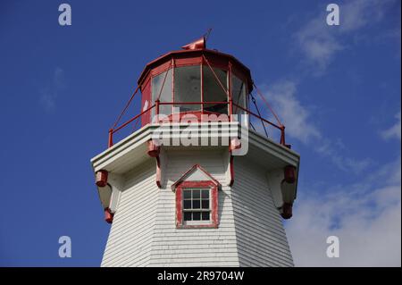 Phare de Panmure Head, Île-du-Prince-Édouard, Canada Banque D'Images