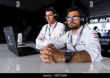 Portland, États-Unis. 24th juin 2023. FRANZETTI Eugenio, DS Performance Director, portrait au cours de l'ePrix de Portland 2023 de Southwire, 9th rencontre du Championnat du monde de Formule E de la FIA ABB 2022-23, sur le circuit international de Portland de 22 juin à 24, 2023 à Portland, Etats-Unis d'Amérique - photo Julien Delfosse/DPPI crédit: DPPI Media/Alay Live News Banque D'Images