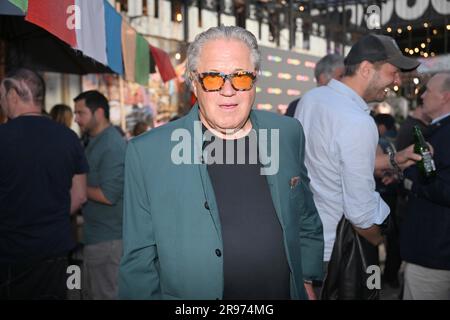 Munich, Allemagne. 24th juin 2023. L'acteur Michael Brandner célèbre au Minifestival RTL au Festival du film de Munich au Transit Rooftop & Bar Container collective. Credit: Felix Hörhager/dpa/Alay Live News Banque D'Images