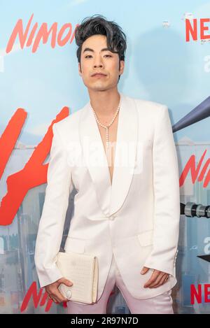 24 juin 2023, New York, New York, États-Unis: Eugene Lee Yang assiste à une projection spéciale de Nimona de Netflix à New York à AMC Lincoln Square (image de crédit: © Lev Radin/Pacific Press via ZUMA Press Wire) USAGE ÉDITORIAL SEULEMENT! Non destiné À un usage commercial ! Banque D'Images