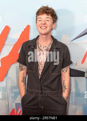 24 juin 2023, New York, New York, États-Unis: Eugene Lee Yang assiste à une projection spéciale de Nimona de Netflix à New York à AMC Lincoln Square (image de crédit: © Lev Radin/Pacific Press via ZUMA Press Wire) USAGE ÉDITORIAL SEULEMENT! Non destiné À un usage commercial ! Banque D'Images