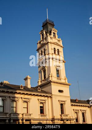 Ballarat Australie / l'ancien bâtiment de poste de Ballarat à Lydiard Street.le bâtiment fait maintenant partie du campus de l'université de la Fédération Banque D'Images