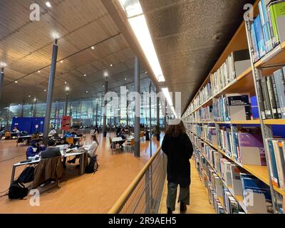 Delft, pays-Bas - 15 octobre 2021: L'Université de technologie de Delft, tu Delft ou Technische Universiteit Delft en néerlandais, est la plus ancienne et l Banque D'Images