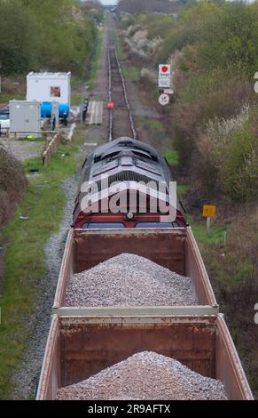 Quainton Railhead (terminal de granulats HS2) une autre charge de ...