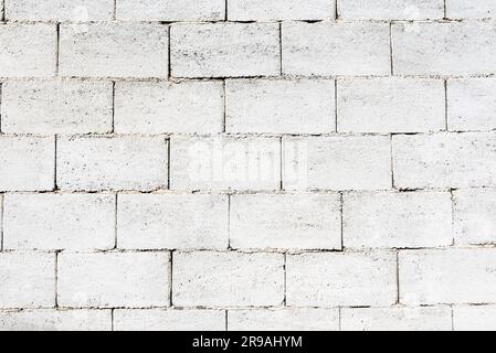 Arrière-plan d'un mur en béton blanc Banque D'Images