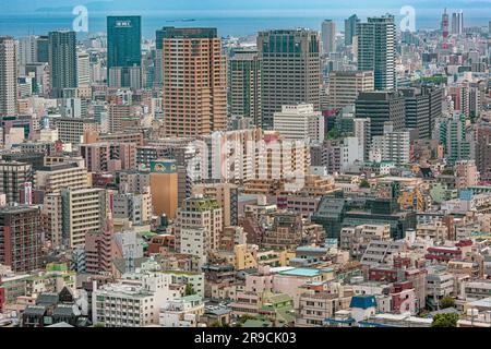 City Skyline à Kobe, Japon Banque D'Images
