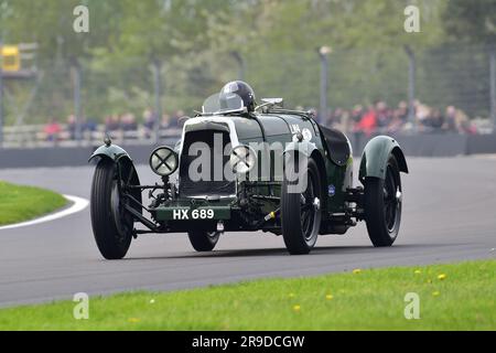 Jonathan Lupton, Darren Turner, Aston Martin Team car LM4, le « Mad Jack » pour les voitures de sport d'avant-guerre, une course de quarante-cinq minutes pour les voitures emblématiques d'avant-guerre, m Banque D'Images