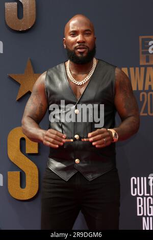 LOS ANGELES - 25 JUIN : Jeezy aux arrivées des BET Awards 2023 au Microsoft Theatre on 25 juin 2023 à Los Angeles, CA Banque D'Images