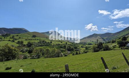 Lake District Paysage autour d'Ambleside, Windemere et Grasmere Seathwaite, vieil homme de coniston Banque D'Images