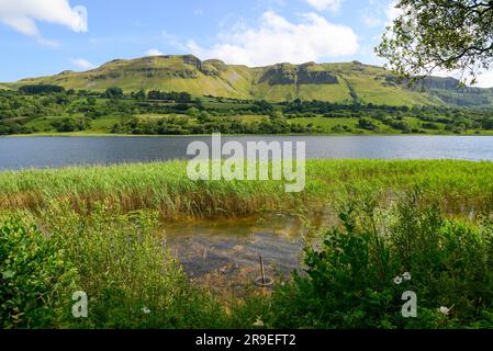 Glencar Lough, Comté de Sligo, Irlande Banque D'Images