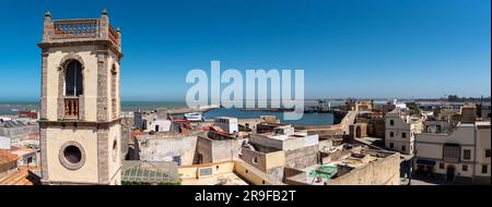 Horizon de l'ancien centre-ville portugais d'El Jadida, Maroc Banque D'Images