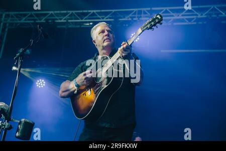 Glastobory, Royaume-Uni, 25/06/2023, loin des Saints qui se sont produits au Glastonbury Festival 2023, Royaume-Uni. 25th juin 2023. Crédit: Alamy Live News/Charlie Raven crédit: Charlie Raven/Alamy Live News Banque D'Images