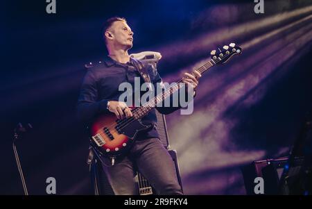 Glastobory, Royaume-Uni, 25/06/2023, loin des Saints qui se sont produits au Glastonbury Festival 2023, Royaume-Uni. 25th juin 2023. Crédit: Alamy Live News/Charlie Raven crédit: Charlie Raven/Alamy Live News Banque D'Images