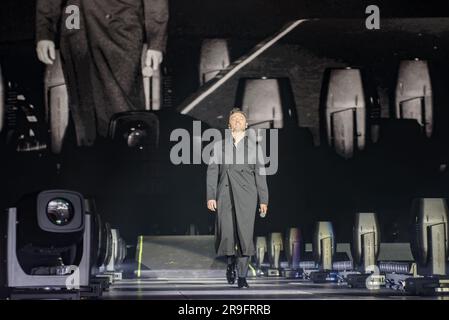 Rome, Italie. 25th juin 2023. Tiziano Ferro se produit au concert en direct du Tour 2023 de TZN sur 25 juin 2023 au Stadio Olimpico à Rome, Italie crédit: Agence de photo indépendante/Alamy Live News Banque D'Images