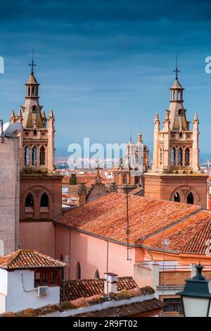 La cathédrale de Grenade, Santa Iglesia Catedral Metropolitana de la Encarnacion de Granada, est une église catholique romaine dans la ville de Grenade, en Espagne. Banque D'Images