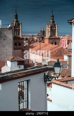 La cathédrale de Grenade, Santa Iglesia Catedral Metropolitana de la Encarnacion de Granada, est une église catholique romaine dans la ville de Grenade, en Espagne. Banque D'Images