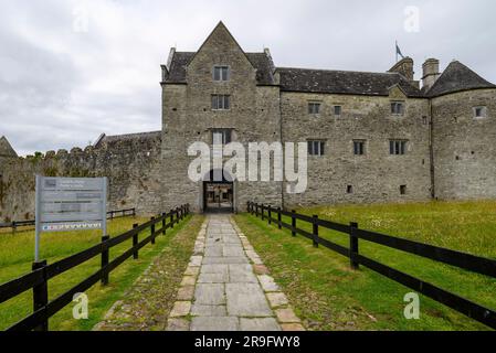 Château de Parke, Kilmore, comté de Leitrim, Irlande. Avant du. Banque D'Images