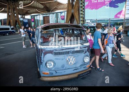 VW bus Festival 2023 à Hanovre Banque D'Images