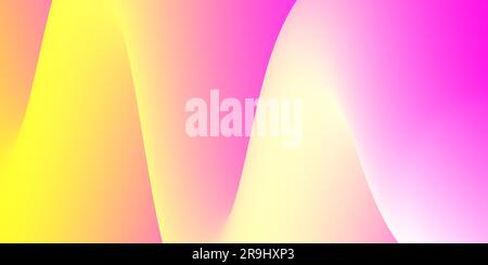 mélange des couleurs de dégradé. papier peint dégradé ondulé. arrière-plan vectoriel abstrait Illustration de Vecteur