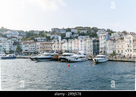 Croisière sur le détroit du Bosphore Banque D'Images