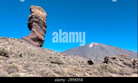 Paysage du mont teide à Tenerife, Îles Canaries, Espagne Banque D'Images