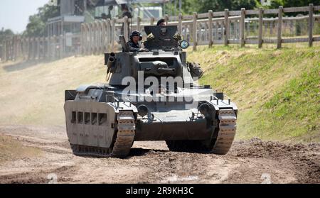 Matilda Infantry Tank Mark II un char de l'armée britannique de la Seconde Guerre mondiale. Tankfest 23 Bovington, Royaume-Uni Banque D'Images