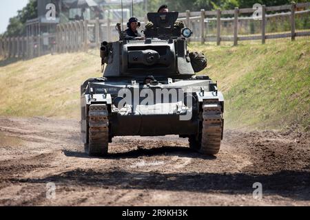 Matilda Infantry Tank Mark II un char de l'armée britannique de la Seconde Guerre mondiale. Tankfest 23 Bovington, Royaume-Uni Banque D'Images