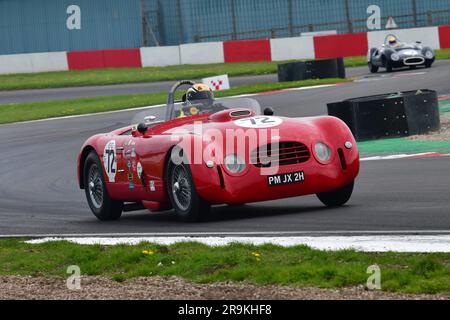 Andy Newall, Erich Stahler, Allard J2X le Mans, MRL RAC Woodcote Trophée et Stirling Moss Trophée pour les voitures de sport pré-'56 et pré-'61, un exploit d'une heure Banque D'Images