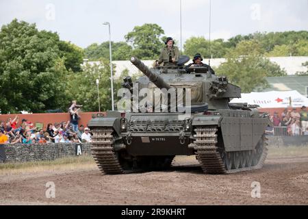 Char de bataille principal de l'armée britannique Centurion. Tankfestin 2023, Bovington, Royaume-Uni Banque D'Images