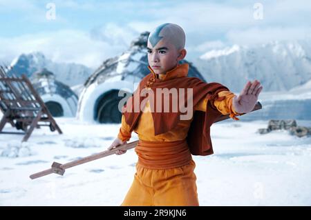 Avatar : le dernier Airbender Gordon Cormier Banque D'Images