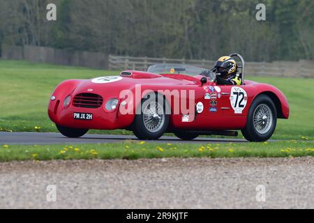 Andy Newall, Erich Stahler, Allard J2X le Mans, MRL RAC Woodcote Trophée et Stirling Moss Trophée pour les voitures de sport pré-'56 et pré-'61, un exploit d'une heure Banque D'Images