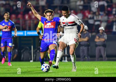 São Paulo (SP), 27/06/2023 - Futebol/SÃO PAULO-TIGRE (ARG) - Luciano do São Paulo - match entre São Paulo x Tigre (ARG), valable pour la sixième partie de la scène de groupe, de la Copa Sudamericana, tenue au stade de Morumbi, zone sud de São Paulo, dans la nuit de ce mardi 27. Banque D'Images