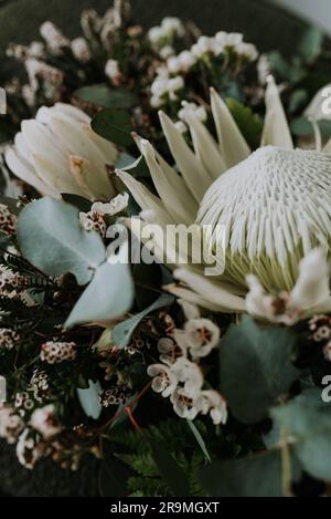 bouquet de fleurs de mariage autochtone Banque D'Images