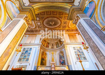 La basilique de Sant'Antonino, Sorrente, Campanie, Italie, Europe du Sud-Ouest Banque D'Images