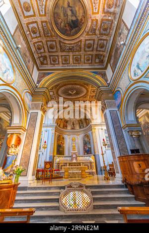 La basilique de Sant'Antonino, Sorrente, Campanie, Italie, Europe du Sud-Ouest Banque D'Images