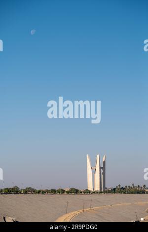 Monument égyptien de l'amitié russe à Assouan Banque D'Images