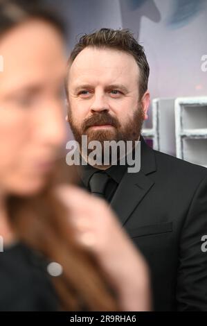 Londres, Royaume-Uni. 28 juin 2023. Simon Phillips assiste à la première de LA saison 3 DE WITCHER au Royaume-Uni, au NOW Building, Centre point, St Giles Square, Londres, Royaume-Uni. Crédit : voir Li/Picture Capital/Alamy Live News Banque D'Images