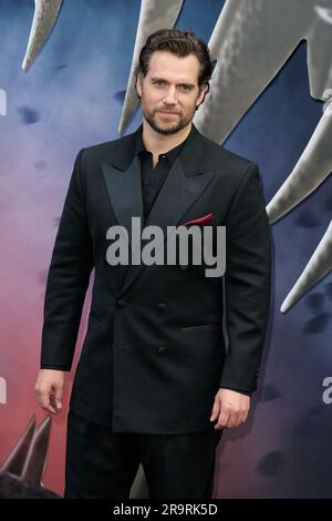 Londres, Royaume-Uni . 28 juin 2023 . Henry Cavill photographié lors de la première britannique de LA saison 3 DE WITCHER qui s'est tenue au bâtiment Outernet & HERE, Charing Cross Rd Crédit : Alan D West/Alay Live News Banque D'Images