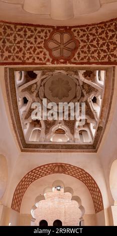 La ville historique de Koubba el-Baadiyn à Marrakech, datant de la période des Almoravids, au Maroc Banque D'Images