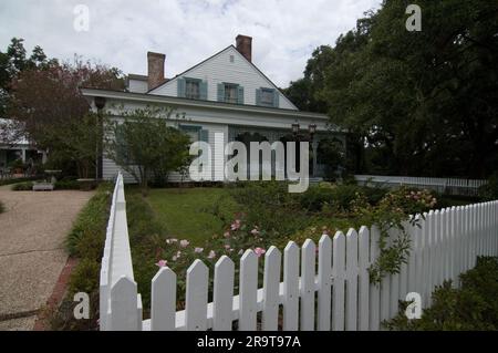 Saint Francisville, États-Unis. 1 août 2009. La plantation Myrtles. Connu comme l'un des hôtels les plus hantés d'amérique. Banque D'Images