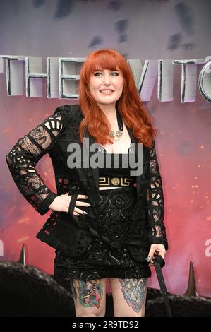 Londres, Royaume-Uni. 28 juin 2023. Première britannique de LA saison WITCHER 3 au NOW Building, Centre point, St Giles Square, Londres, Royaume-Uni. Crédit : voir Li/Picture Capital/Alamy Live News Banque D'Images