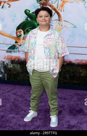 Hollywood, États-Unis. 28th juin 2023. Blue Chapman assiste aux arrivées de la première de Ruby Gillman, adolescent Kraken au TCL Chinese Theatre à Hollywood, CA sur 28 juin 2023. (Photo de Corine Solberg/SipaUSA) crédit: SIPA USA/Alay Live News Banque D'Images